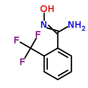 2-(trifluoromethyl)benzamidoxime Structure,40067-66-1Structure