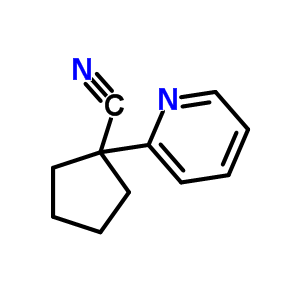 1-(2-Pyridinyl)-cyclopentanecarbonitrile Structure,400727-04-0Structure