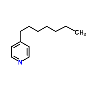 4-Heptylpyridine Structure,40089-90-5Structure