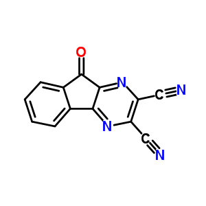 9-Oxo-9h-indeno[1,2-b]pyrazine-2,3-dicarbonitrile Structure,40114-84-9Structure