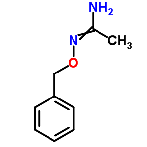 Ethanimidamide, n-(phenylmethoxy)- Structure,40143-46-2Structure