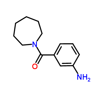 (3-Aminophenyl)(1-azepanyl)methanone Structure,401646-91-1Structure