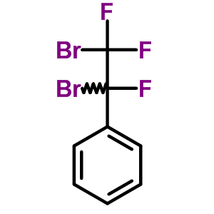 1,2-Dibromo-1,2,2-trifluoro-1-phenylethane Structure,40193-72-4Structure