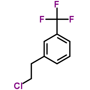 1-(2-Chloroethyl)-3-(trifluoromethyl)benzene Structure,402-35-7Structure