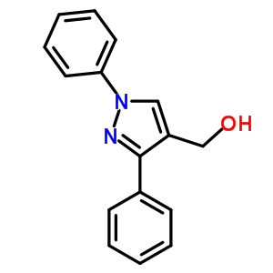 (1,3-Diphenyl-1h-pyrazol-4-yl)-methanol Structure,40278-32-8Structure