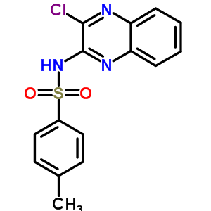 N-(3-chloroquinoxalin-2-yl)-4-methylbenzenesulfonamide Structure,4029-41-8Structure