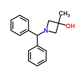 1-(Diphenylmethyl)-3-methyl-3-azetidinol Structure,40320-63-6Structure