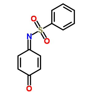 N-(4-oxo-2,5-cyclohexadien-1-ylidene)benzenesulfonamide Structure,4056-56-8Structure