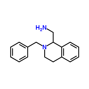 (2-Benzyl-1,2,3,4-tetrahydroisoquinolin-1-yl)methanamine Structure,40615-06-3Structure