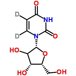 Uridine-5,6-d2 Structure,40632-21-1Structure