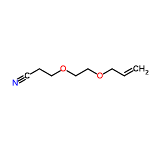 3-(2-Prop-2-enoxyethoxy)propanenitrile Structure,40762-37-6Structure