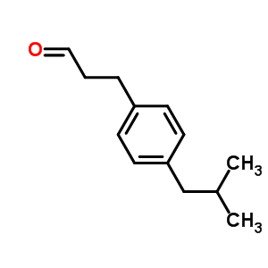 3-(4-Isobutyl-phenyl)-propionaldehyde Structure,40764-03-2Structure