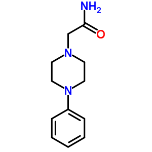 2-(4-Phenylpiperazin-1-yl)acetamide Structure,40798-95-6Structure