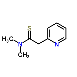 2-Pyridineethanethioamide, n,n-dimethyl- Structure,40808-67-1Structure