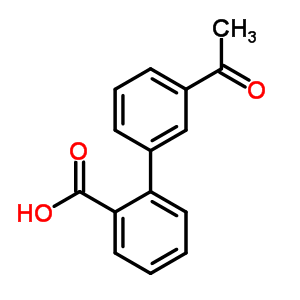 3-Acetyl-biphenyl-2-carboxylic acid Structure,408367-33-9Structure