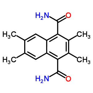 2,3,6,7-Tetramethyl-naphthalene-1,4-dicarboxylic acid diamide Structure,408539-51-5Structure