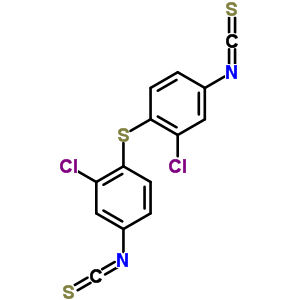 Benzene,1,1-thiobis[2-chloro-4-isothiocyanato-(9ci) Structure,40939-71-7Structure