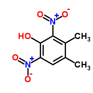 3,4-Dimethyl-2,6-dinitro-phenol Structure,4097-61-4Structure