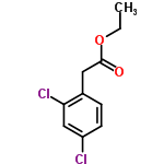 Ethyl 2,4-dichloropheny lacetate Structure,41022-54-2Structure