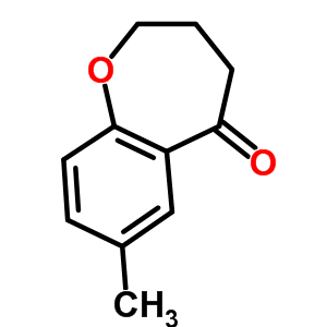 7-Methyl-3,4-dihydro-2h-1-benzoxepin-5-one Structure,41177-66-6Structure