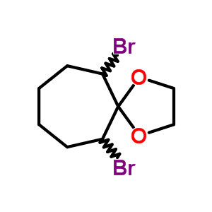 6,11-Dibromo-1,4-dioxaspiro[4.6]undecane Structure,41330-04-5Structure