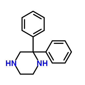 2,2-Diphenylpiperazine Structure,41353-93-9Structure