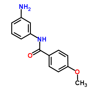 N-(3-aminophenyl)-4-methoxybenzamide Structure,41378-23-8Structure