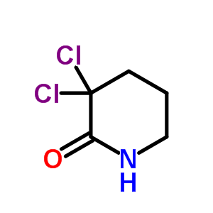 3,3-Dichloro-2-piperidinone Structure,41419-12-9Structure