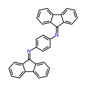 N1,n4-di(9h-fluoren-9-ylidene)-1,4-benzenediamine Structure,41614-43-1Structure