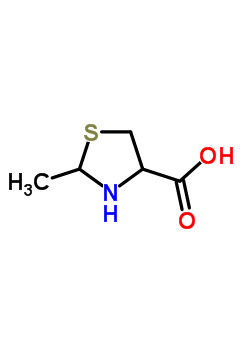 2-Methylthiazolidine-4-carboxylic acid Structure,4165-32-6Structure