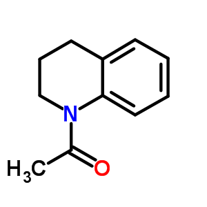 1,2,3,4-Tetrahydro-1-acetylquinoline Structure,4169-19-1Structure