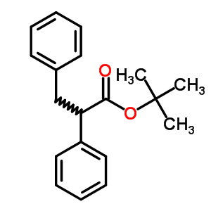 Tert-butyl 2,3-diphenylpropanoate Structure,41890-56-6Structure