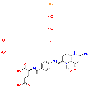 Leucovorin calcium Structure,41927-89-3Structure