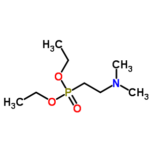 2-Diethoxyphosphoryl-n,n-dimethyl-ethanamine Structure,41948-36-1Structure