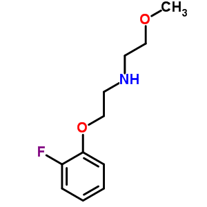 2-(2-Fluorophenoxy)-n-(2-methoxyethyl)ethanamine Structure,420102-44-9Structure