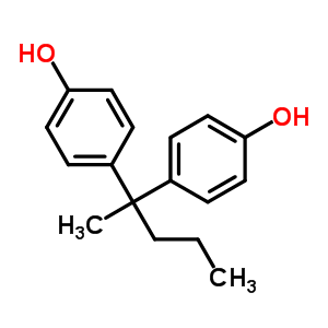 4,4-(Pentane-2,2-diyl)diphenol Structure,4204-58-4Structure