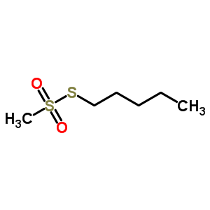 Pentyl methanethiosulfonate Structure,4212-64-0Structure