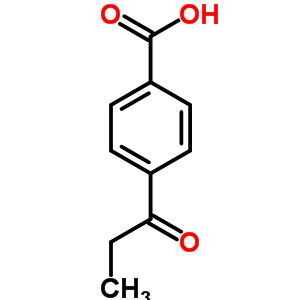 4-(1-Oxopropyl)benzoic acid Structure,4219-55-0Structure