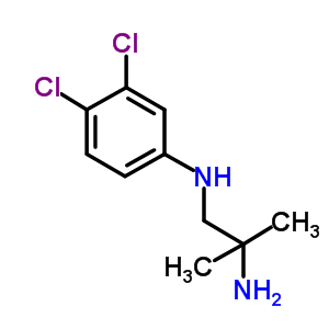 N-(2-amino-2-methylpropyl)-3,4-dichloroaniline Structure,42198-16-3Structure