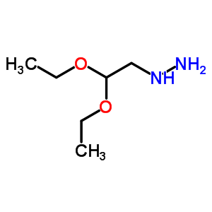 Hydrazine,(2,2-diethoxyethyl)- Structure,42351-81-5Structure