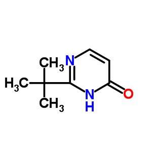 2-Tert-butylpyrimidin-4-ol Structure,42351-88-2Structure