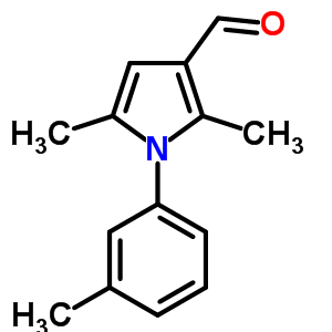 2,5-Dimethyl-1-m-tolyl-1H-pyrrole-3-carbaldehyde Structure,423749-16-0Structure