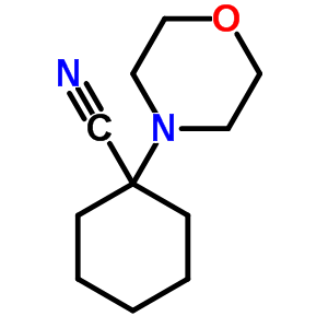 1-Morpholinocyclohexanecarbonitrile Structure,42419-59-0Structure