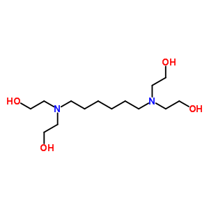 2-[6-(Bis(2-hydroxyethyl)amino)hexyl-(2-hydroxyethyl)amino]ethanol Structure,42454-47-7Structure