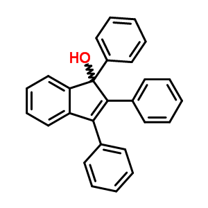 1,2,3-Triphenyl-1-indenol Structure,42454-94-4Structure