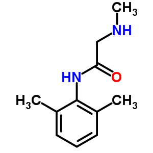 N-(2,6-dimethylphenyl)-2-(methylamino)acetamide hydrochloride Structure,42459-27-8Structure