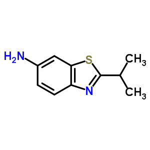 2-Isopropyl-benzothiazol-6-ylamine Structure,42517-23-7Structure