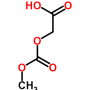 Methoxycarbonyloxy-acetic acid Structure,42534-92-9Structure