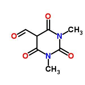 1,3-Dimethyl-2,4,6-trioxo-hexahydro-pyrimidine-5-carbaldehyde Structure,42604-63-7Structure