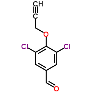 3,5-Dichloro-4-(prop-2-yn-1-yloxy)benzaldehyde Structure,426229-84-7Structure